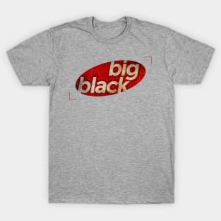 Big Black - simple red elips vintage T-Shirt